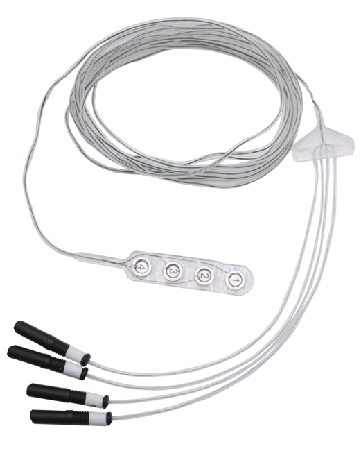 Cortex Strip Electrode 4 contacts – 1 strip with cable